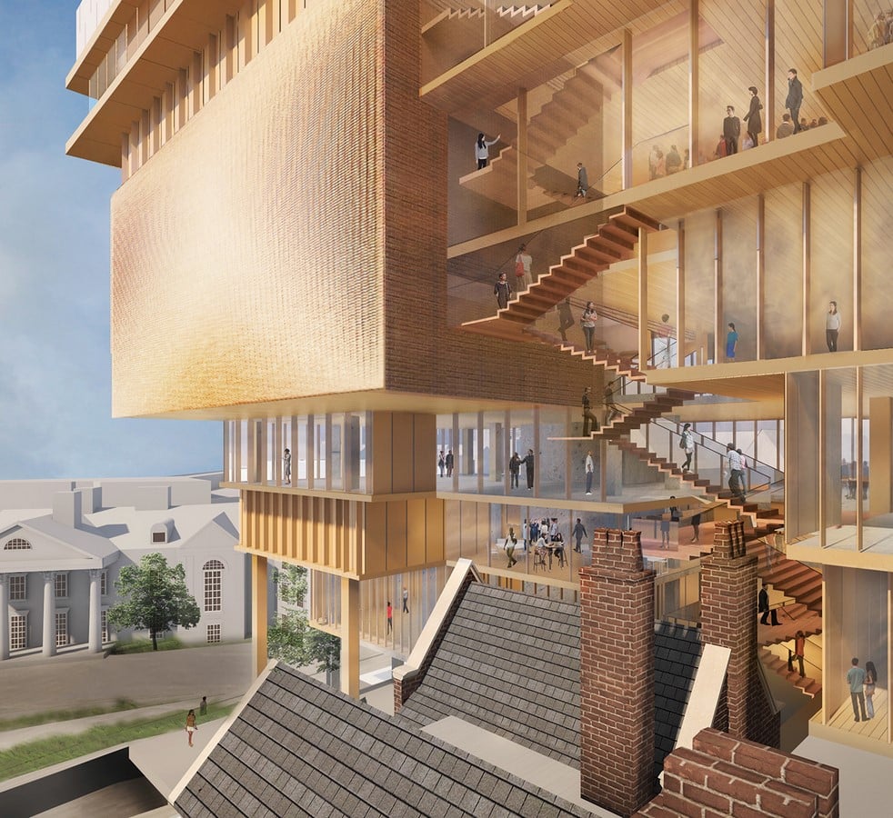 90 Queen’s Park for University of Toronto by Diller Scofidio + Renfro’s- 9-Storey Golden Sculpted Slab - Sheet7