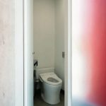 Nao Tamura Designs All red restroom for the Tokyo Toilet Initiative7
