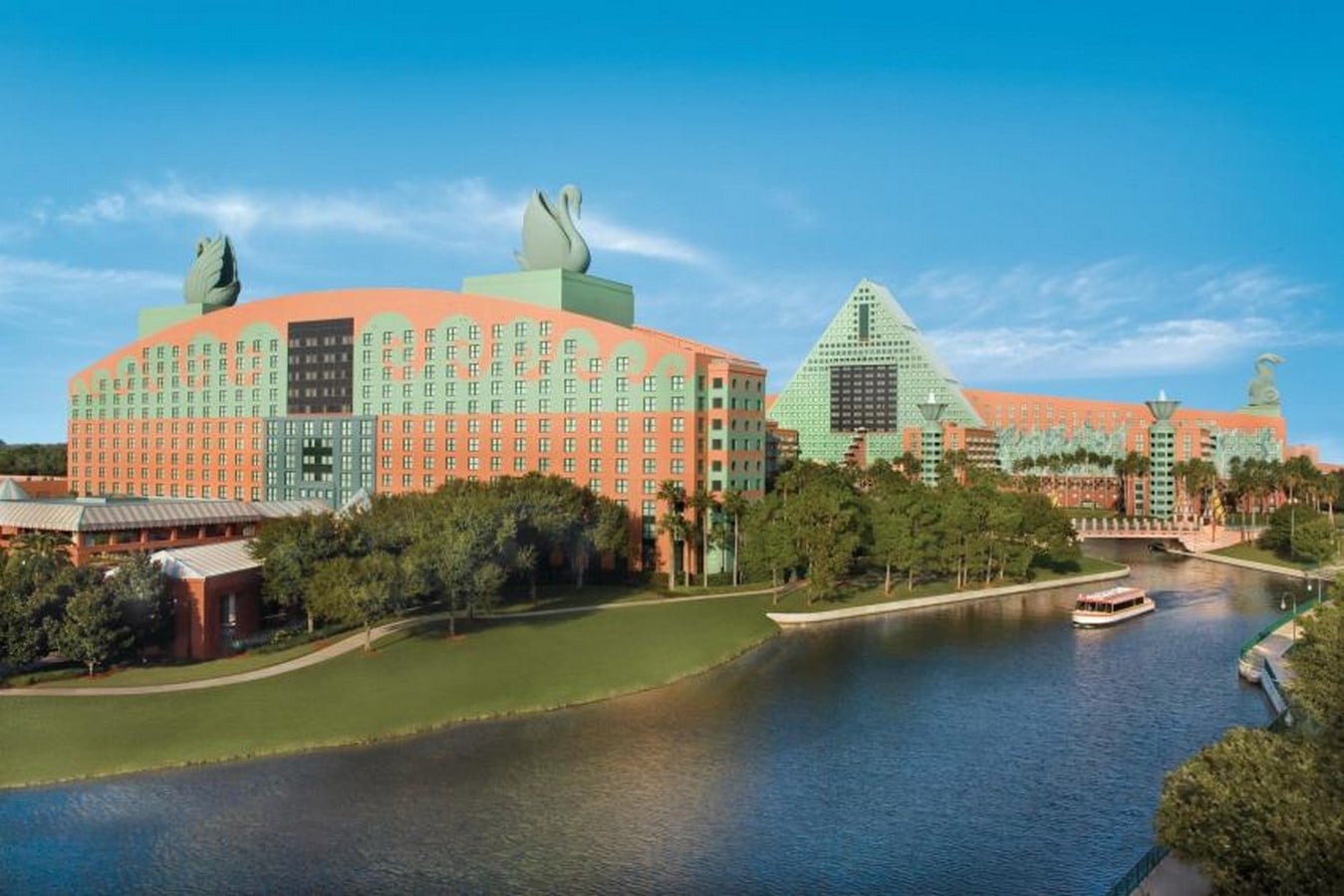 Post Modern Architecture - Dolphin and Swan Hotels at Walt Disney Resort, Florida, USA - Sheet1