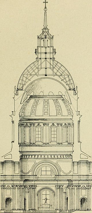 Chapel of Les Invalides, by Liberal Bruant and Jules Hardouin-Mansart - Sheet1