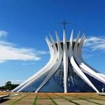 Cathedral of Brasília by Oscar Niemeyer-Hyperbolic structure built from Concrete - Sheet1
