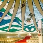 Cathedral of Brasília by Oscar Niemeyer-Hyperbolic structure built from Concrete - Sheet4