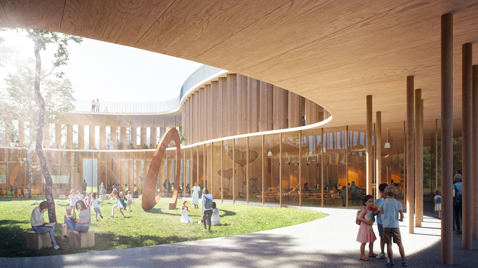 Tree House School by Valentino Gareri - sheet 1