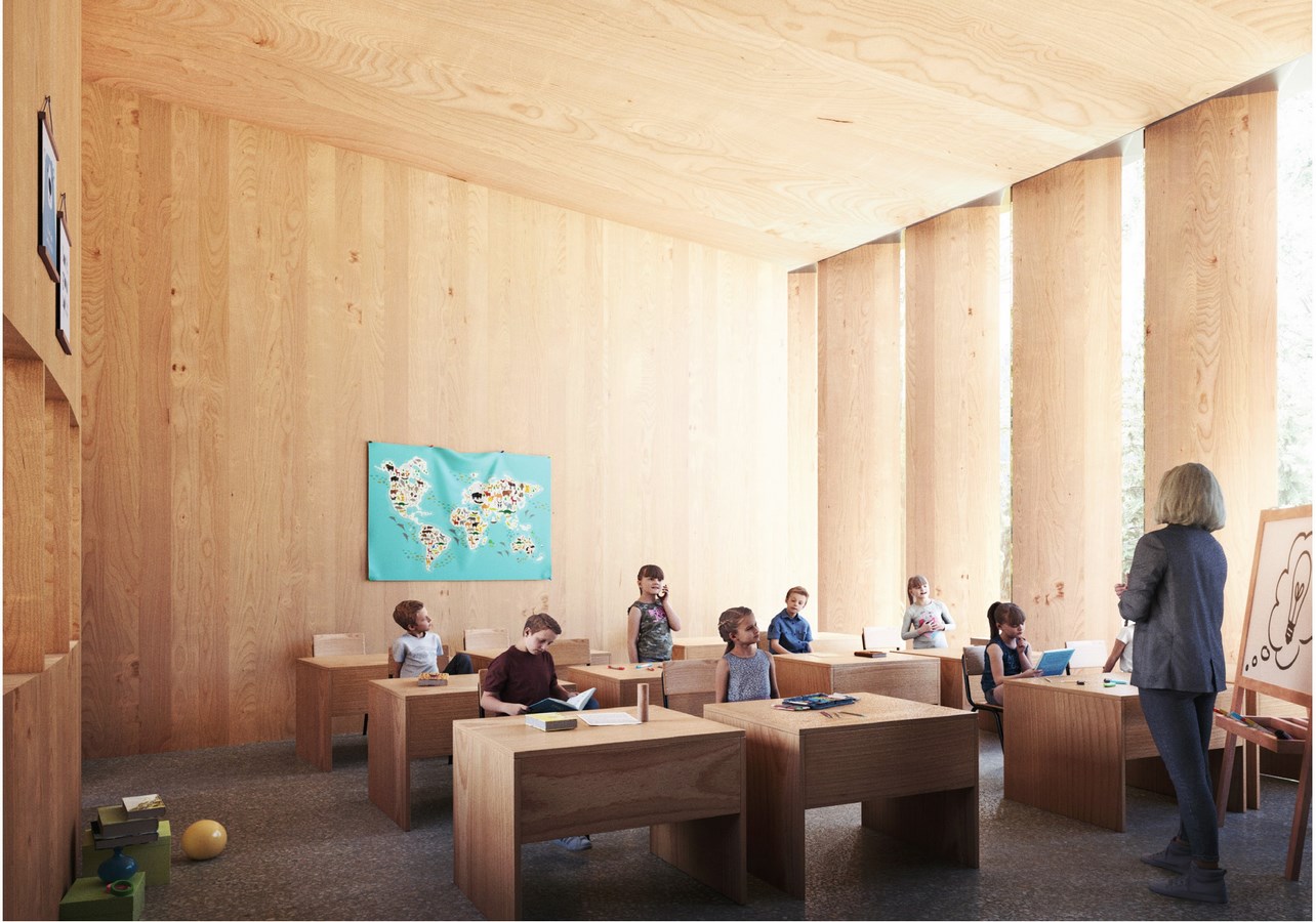 Tree House School by Valentino Gareri - sheet 3