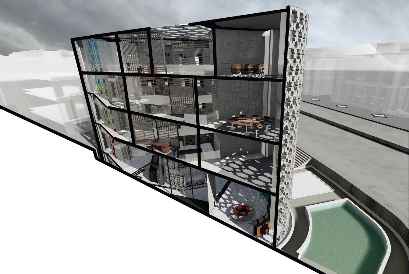 Headquarter of Al-Cham Bank by Reparametrize Studio - Sheet18