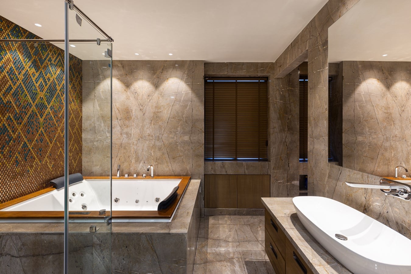 The house of browns and beiges by Ashok Sharma Architects - Sheet10