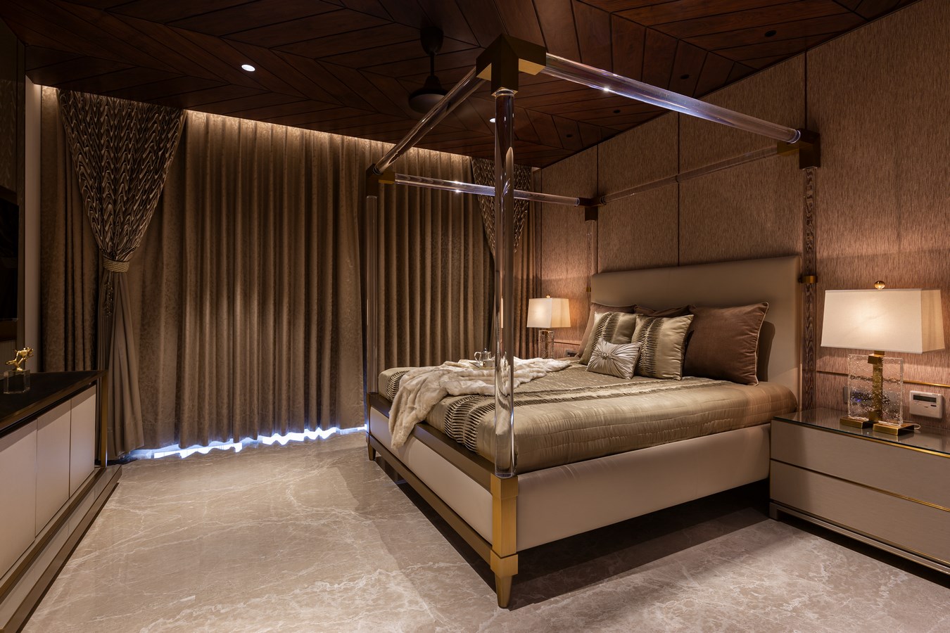 The house of browns and beiges by Ashok Sharma Architects - Sheet4