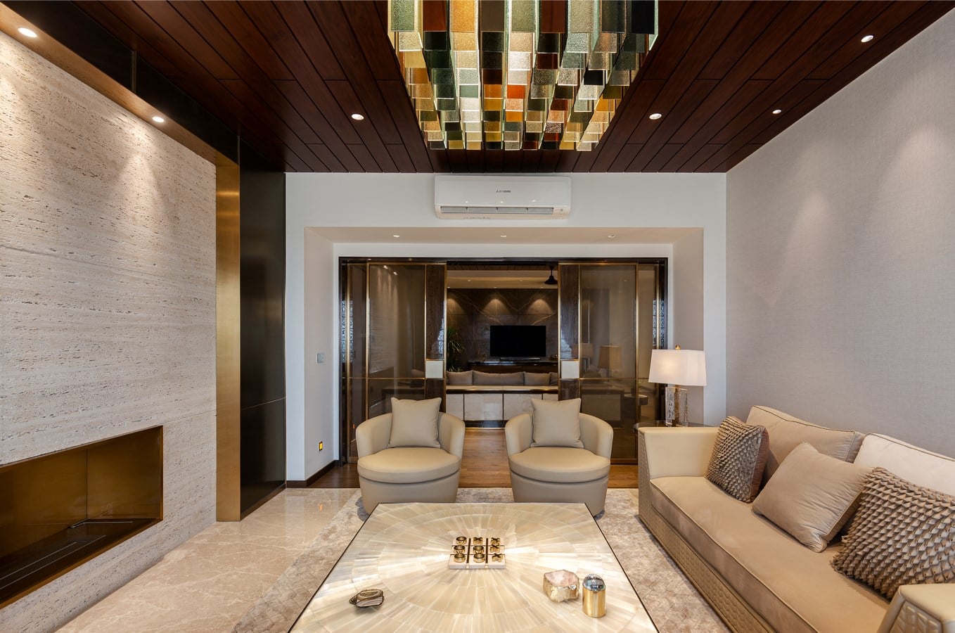 The house of browns and beiges by Ashok Sharma Architects - Sheet6