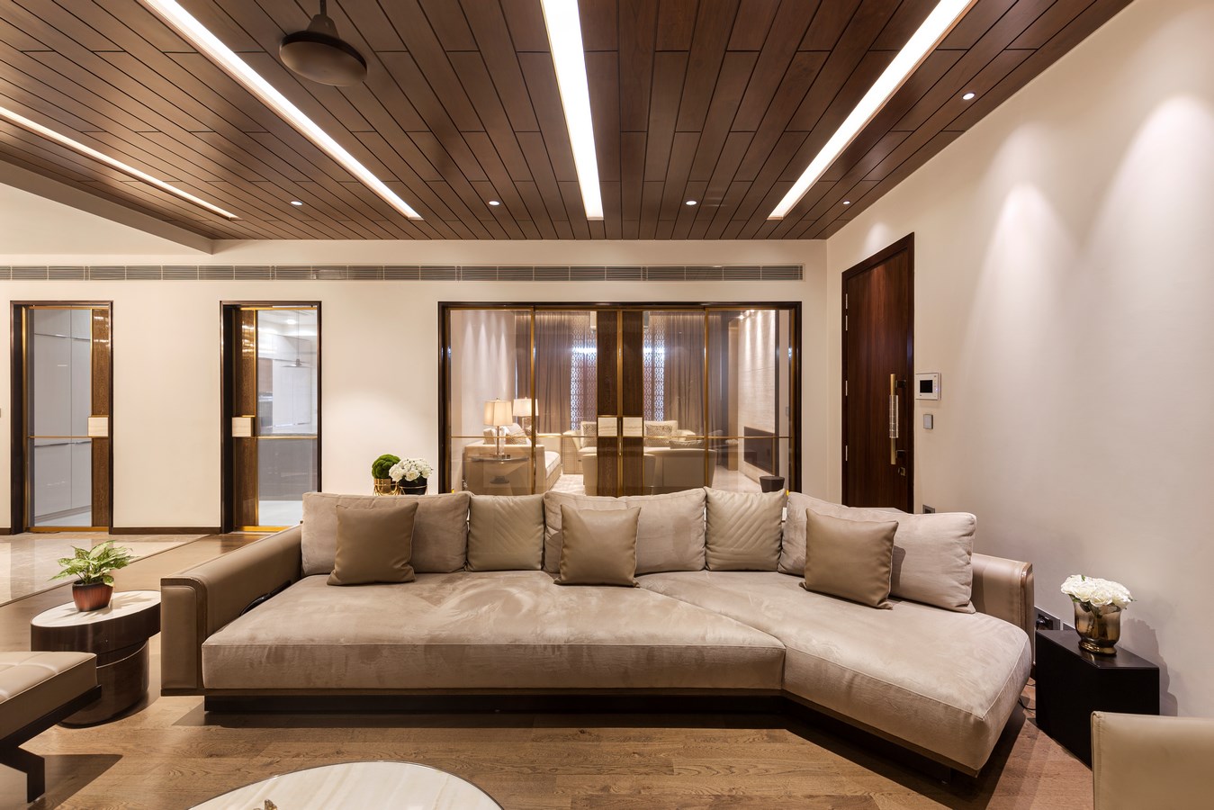 The house of browns and beiges by Ashok Sharma Architects - Sheet8