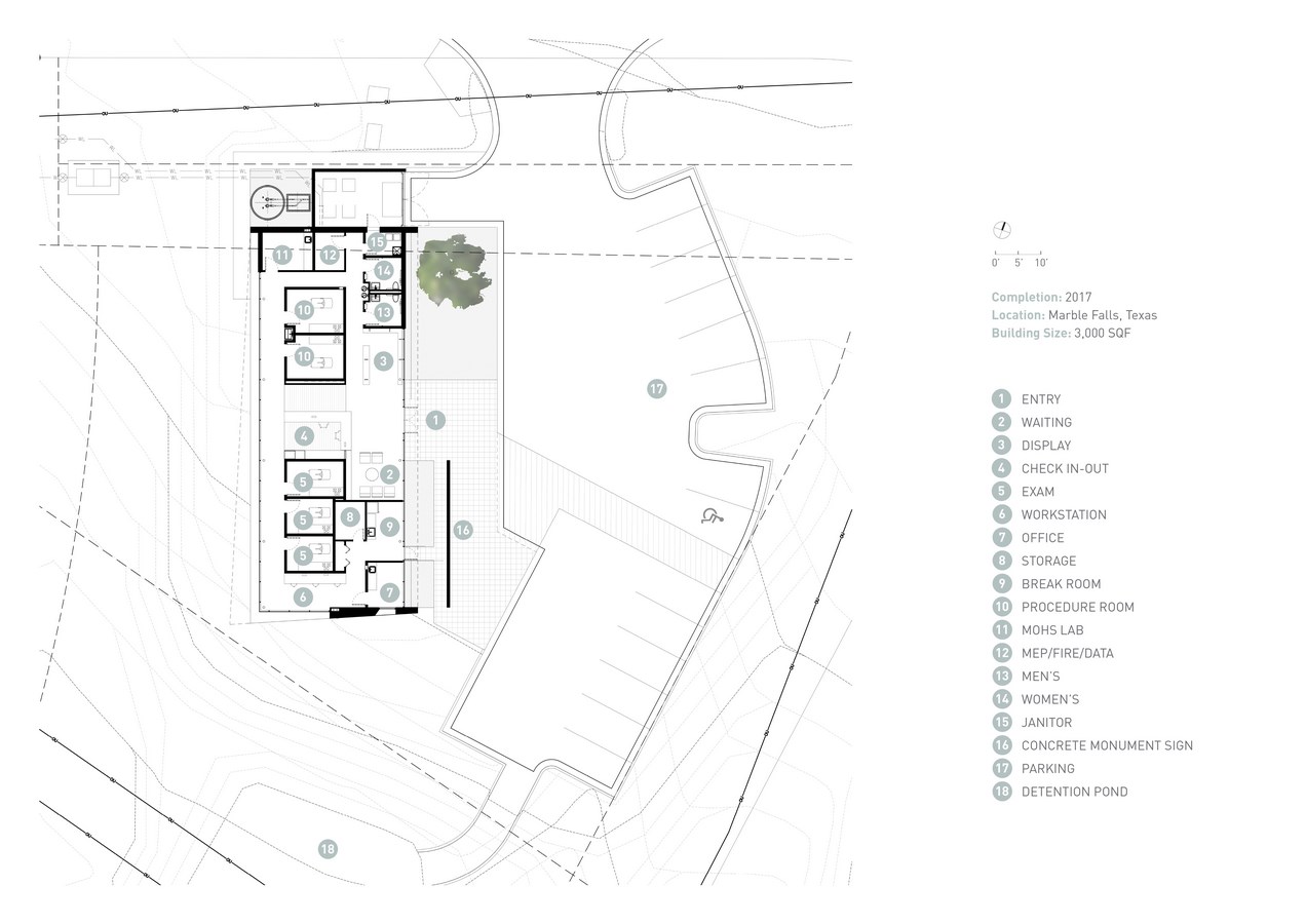 Westlake Dermatology Marble Falls by Matt Fajkus Architecture - Sheet9