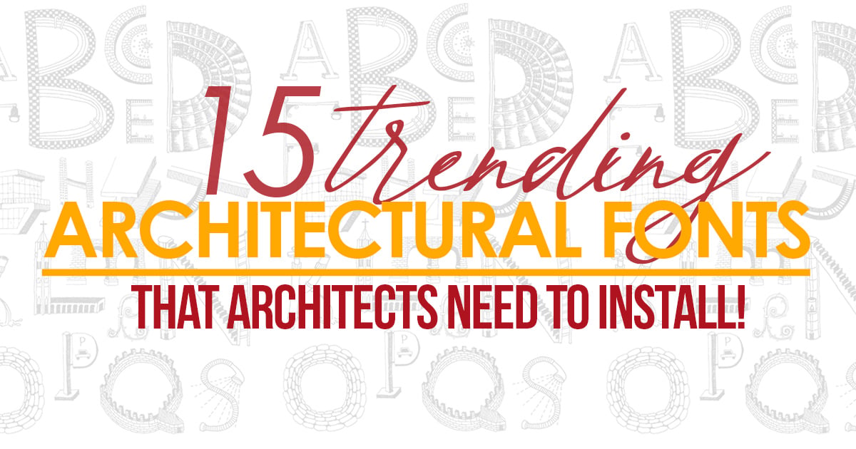 Architectural Fonts Images New Hero | Adobe Fonts