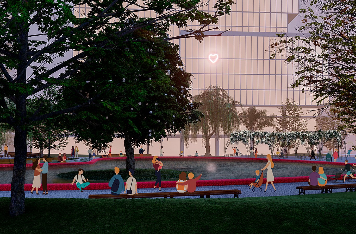 Love Park Toronto by Claude Cormier + Associés- A Soft Heart in the City Core - Sheet10