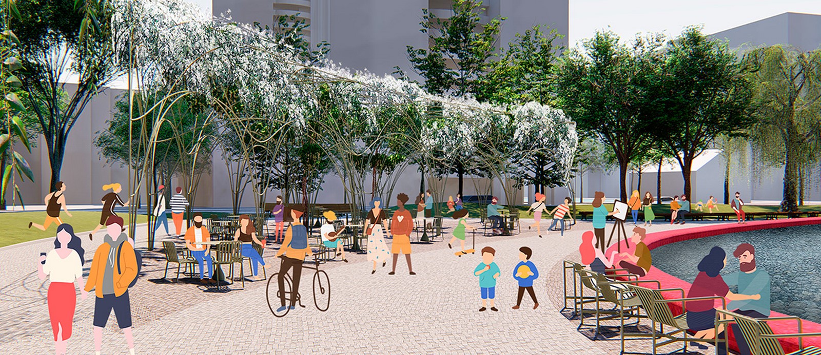 Love Park Toronto by Claude Cormier + Associés- A Soft Heart in the City Core - Sheet3