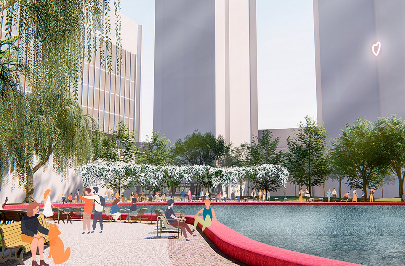 Love Park Toronto by Claude Cormier + Associés- A Soft Heart in the City Core - Sheet4