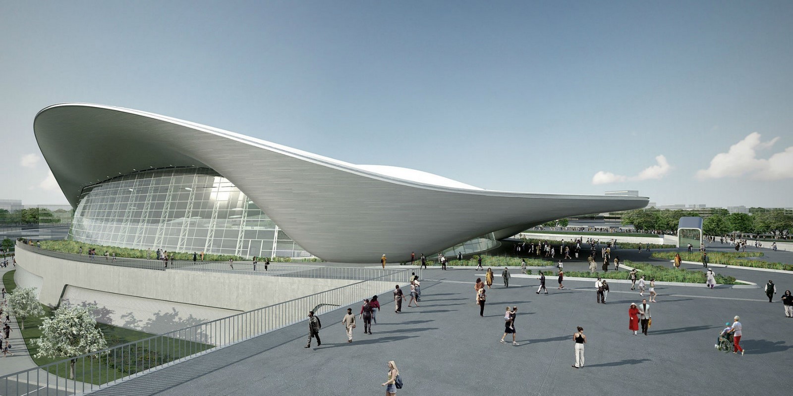 London Aquatics Centre by Zaha Hadid Architects- Architecture inspired by water - Sheet2