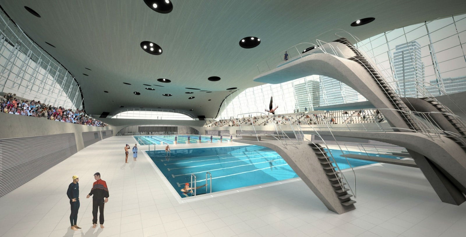 London Aquatics Centre by Zaha Hadid Architects- Architecture inspired by water - Sheet3