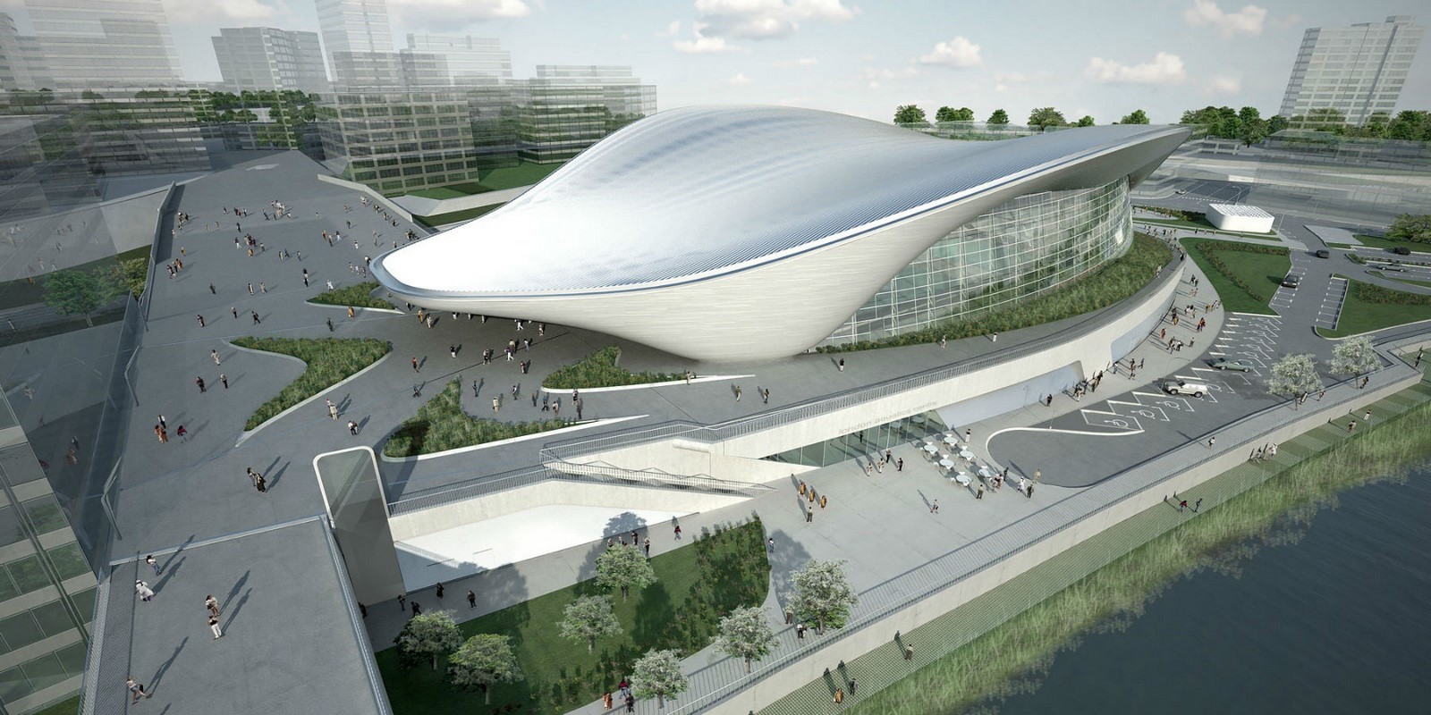 London Aquatics Centre by Zaha Hadid Architects- Architecture inspired by water - Sheet5