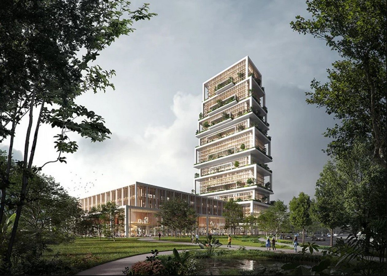 Tower of Tables proposed by Serie Architects in response to climatic challenges of Singapore - Sheet3