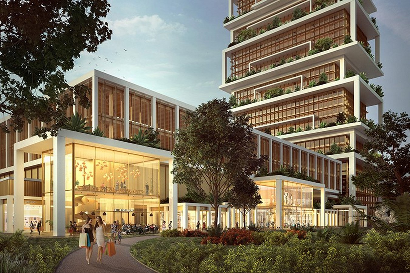 Tower of Tables proposed by Serie Architects in response to climatic challenges of Singapore - Sheet1