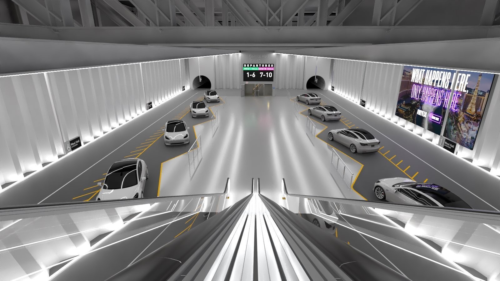 The People Mover- Las Vegas Convention Center Loop station, and its private shuttles revealed by Elon Musk - Sheet1