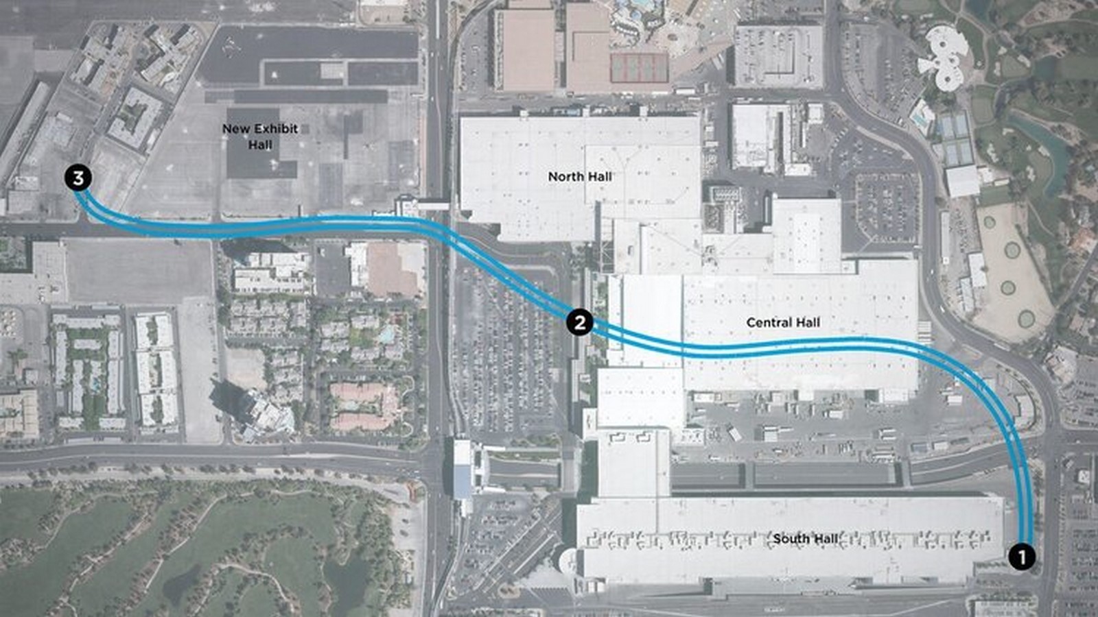 The People Mover- Las Vegas Convention Center Loop station, and its private shuttles revealed by Elon Musk - Sheet2