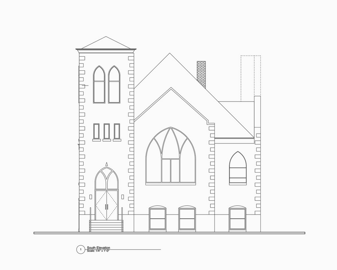 Church Restoration into Residence, Chicago - Sheet3