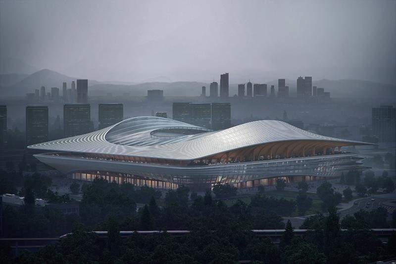 Xi’an's New Stadium with 'Garden Terraces' unveiled by Zaha Hadid Architects - Sheet1