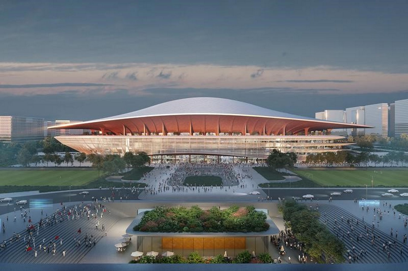 Xi’an's New Stadium with 'Garden Terraces' unveiled by Zaha Hadid Architects - Sheet2