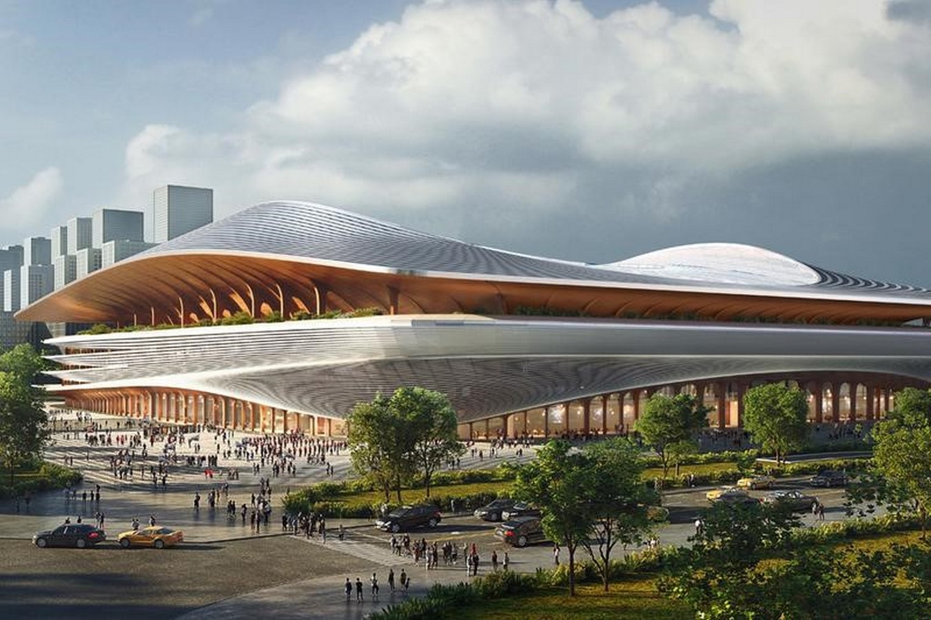Xi’an's New Stadium with 'Garden Terraces' unveiled by Zaha Hadid Architects - Sheet6