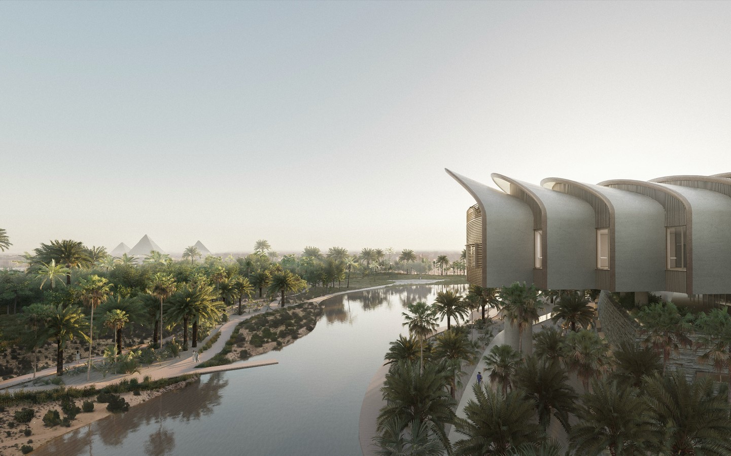 Construction begins on Cairo's New Global Heart Hospital designed by Foster + Partners - Sheet3