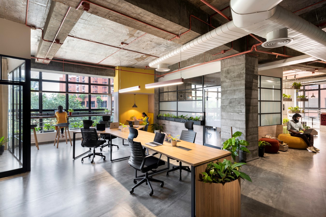 Open plan v/s grids in workplaces- Sheet6