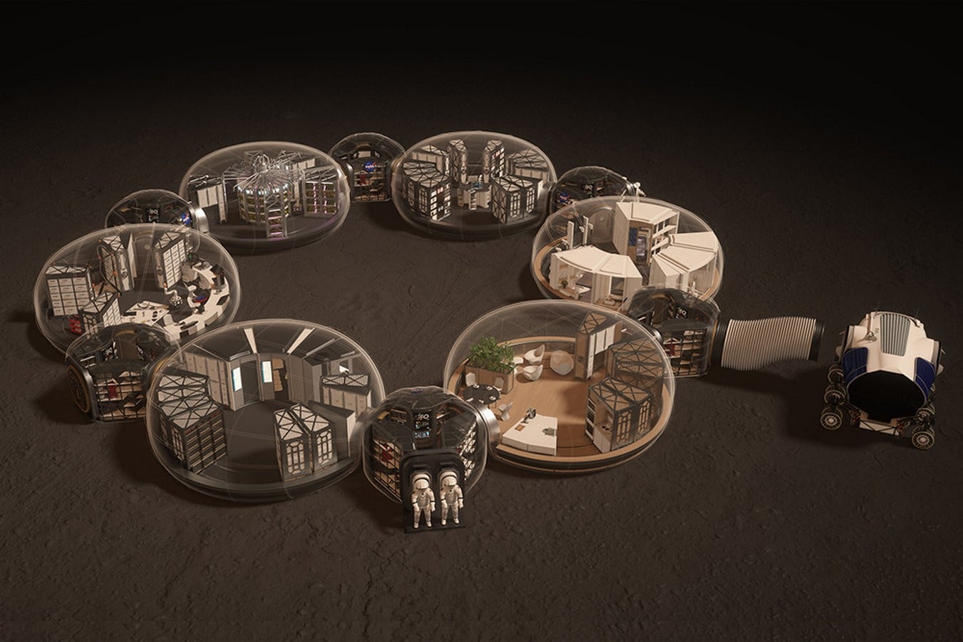 Growing relevance of architecture in Space - Sheet2