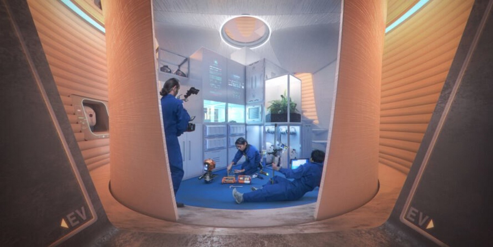 Growing relevance of architecture in Space - Sheet3
