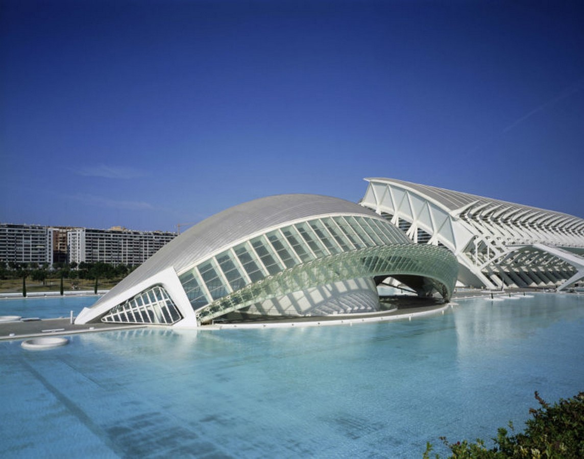 The City of Arts and Sciences, Spain, by Santiago Calatrava: Modern scientific and cultural complex - Sheet2