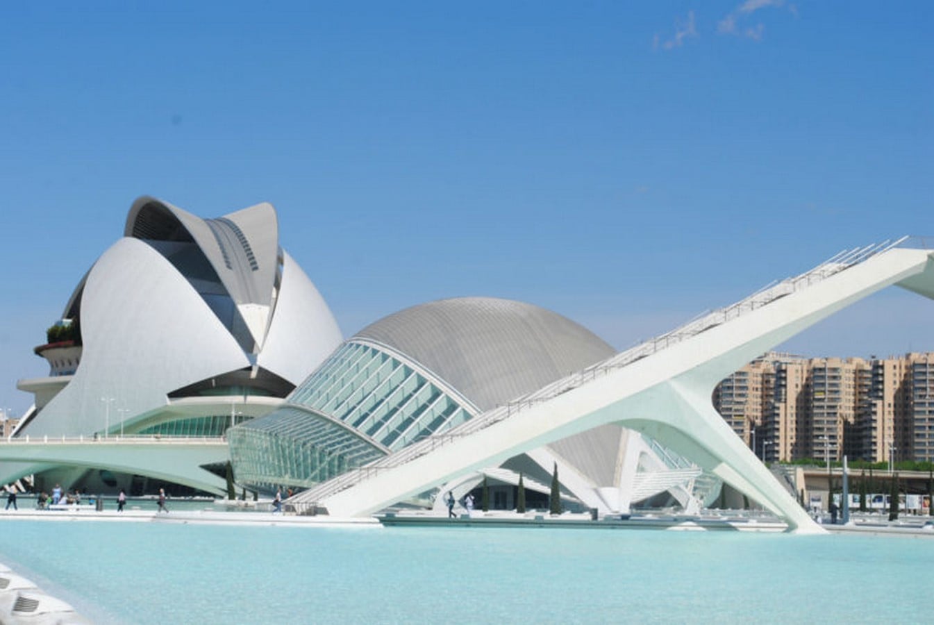 The City of Arts and Sciences, Spain, by Santiago Calatrava: Modern scientific and cultural complex - Sheet3