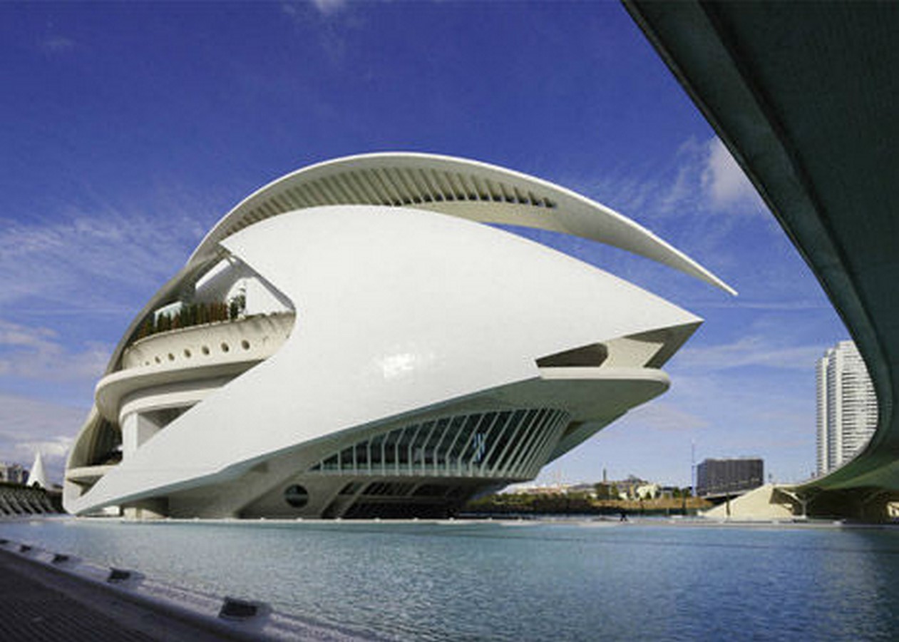 The City of Arts and Sciences, Spain, by Santiago Calatrava: Modern scientific and cultural complex - Sheet5