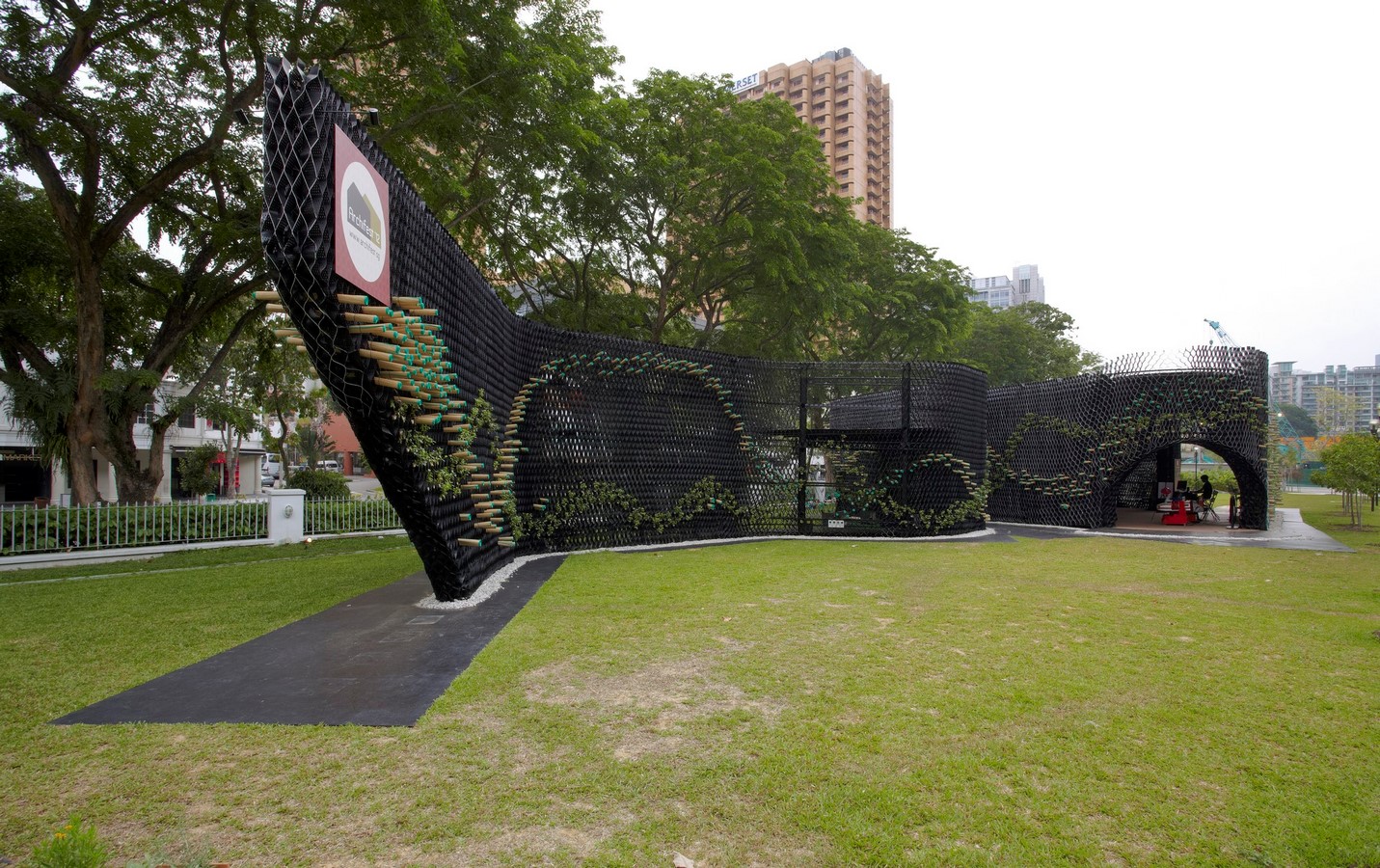 Archifest Zero Waste Pavilion in Singapore, WOW Architects - Sheet1