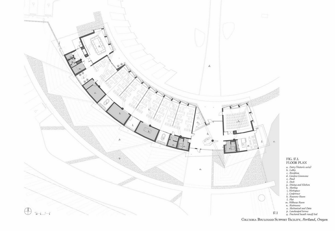 Columbia Boulevard Wastewater Treatment Support Facility, Skylab Architecture- Sheet3