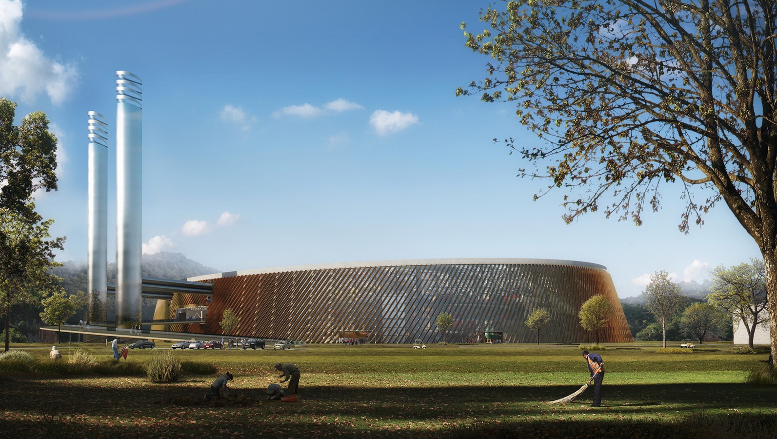 Waste-To-Energy Plant in Shenzhen, Schmidt Hammer Lassen And Gottlieb Paludan  - Sheet2
