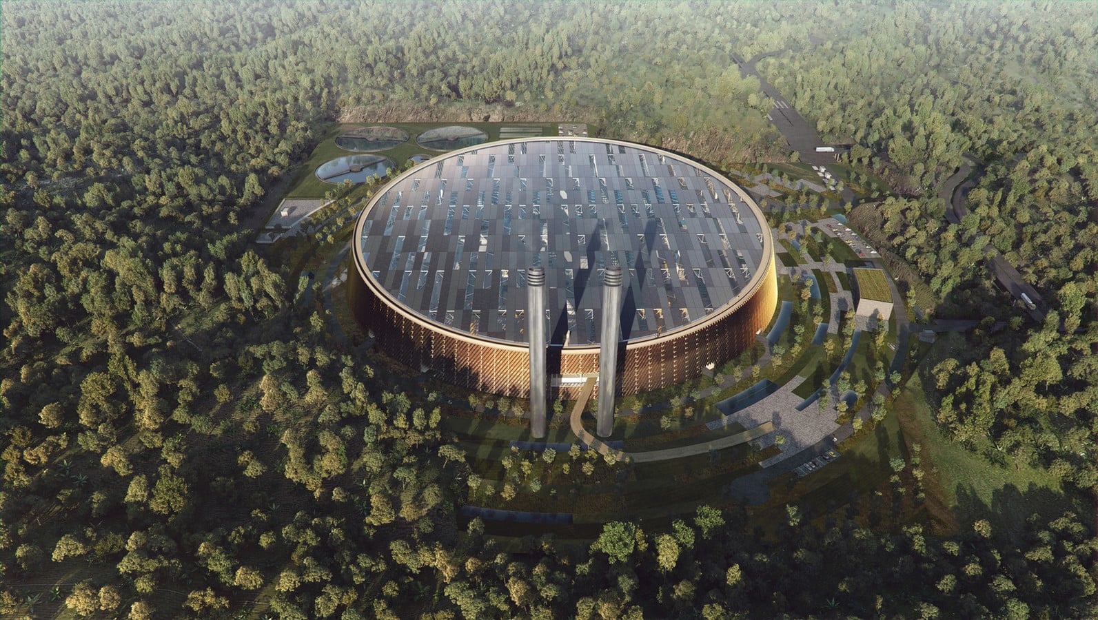 Waste-To-Energy Plant in Shenzhen, Schmidt Hammer Lassen And Gottlieb Paludan  - Sheet3