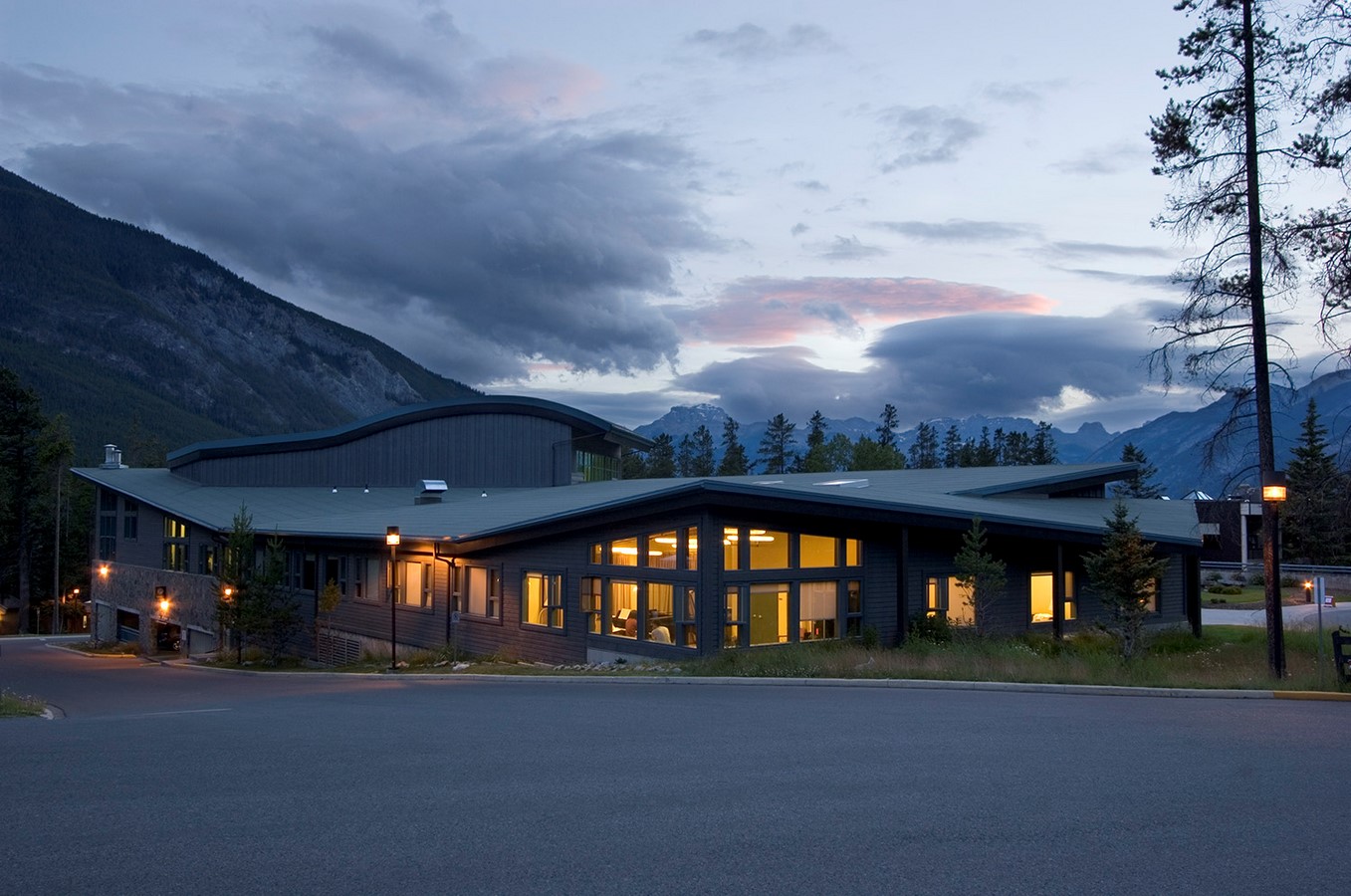 Banff Centre Music and Sound building - Sheet1