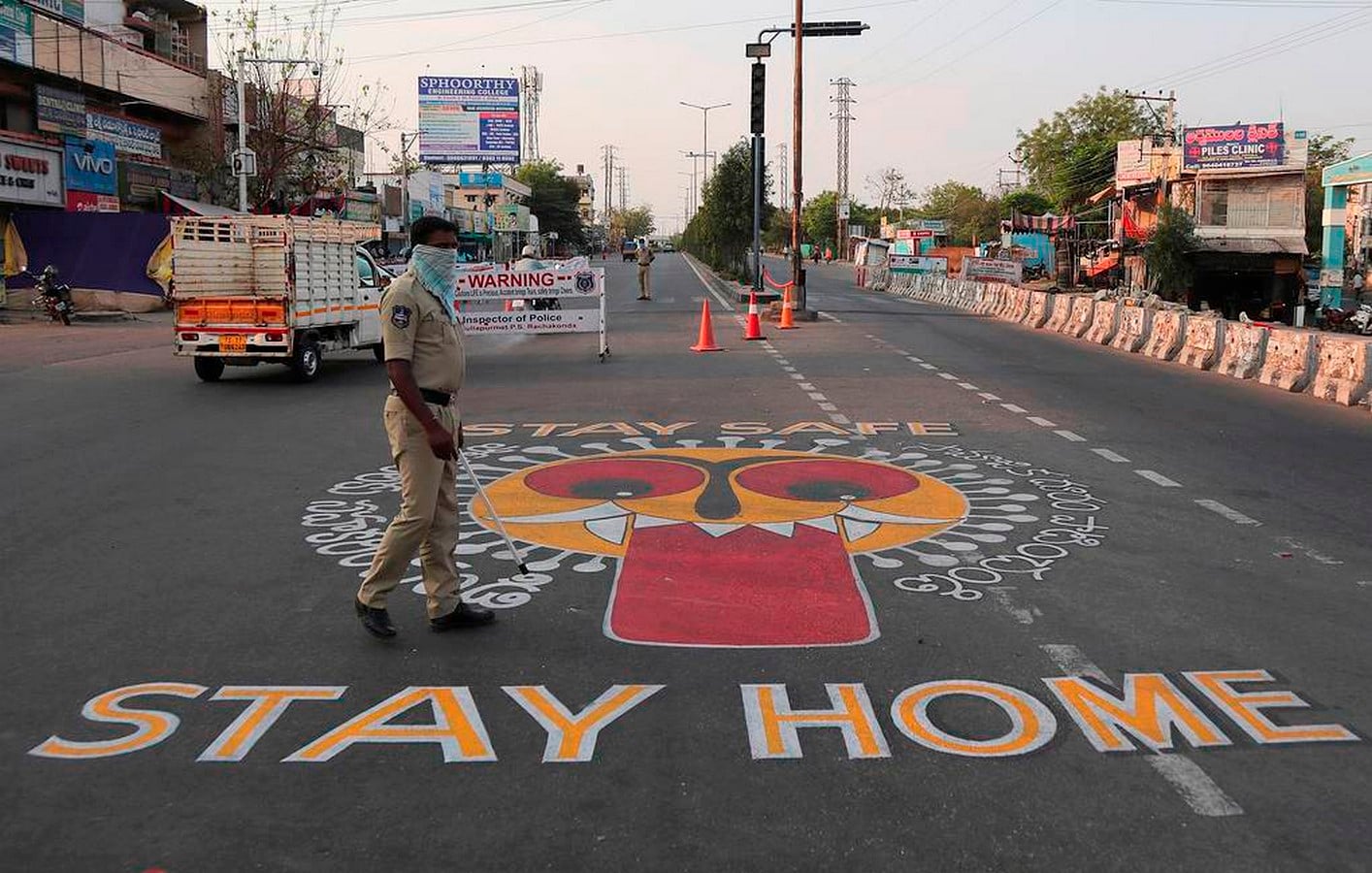Effects of a pandemic of the streetscapes of India - Sheet4