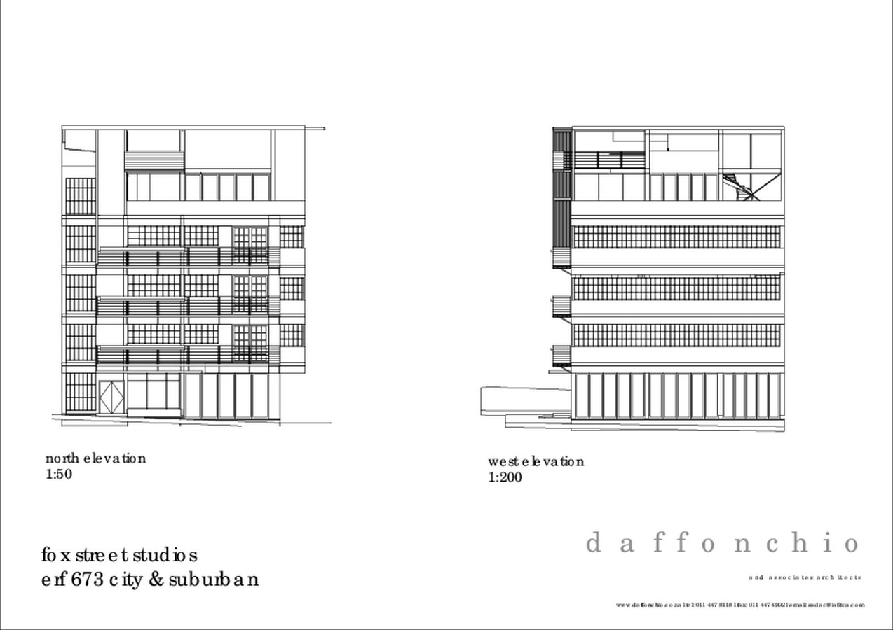 Fox Street Studios, Maboneng by Daffonchio and Associates Architects - Sheet14