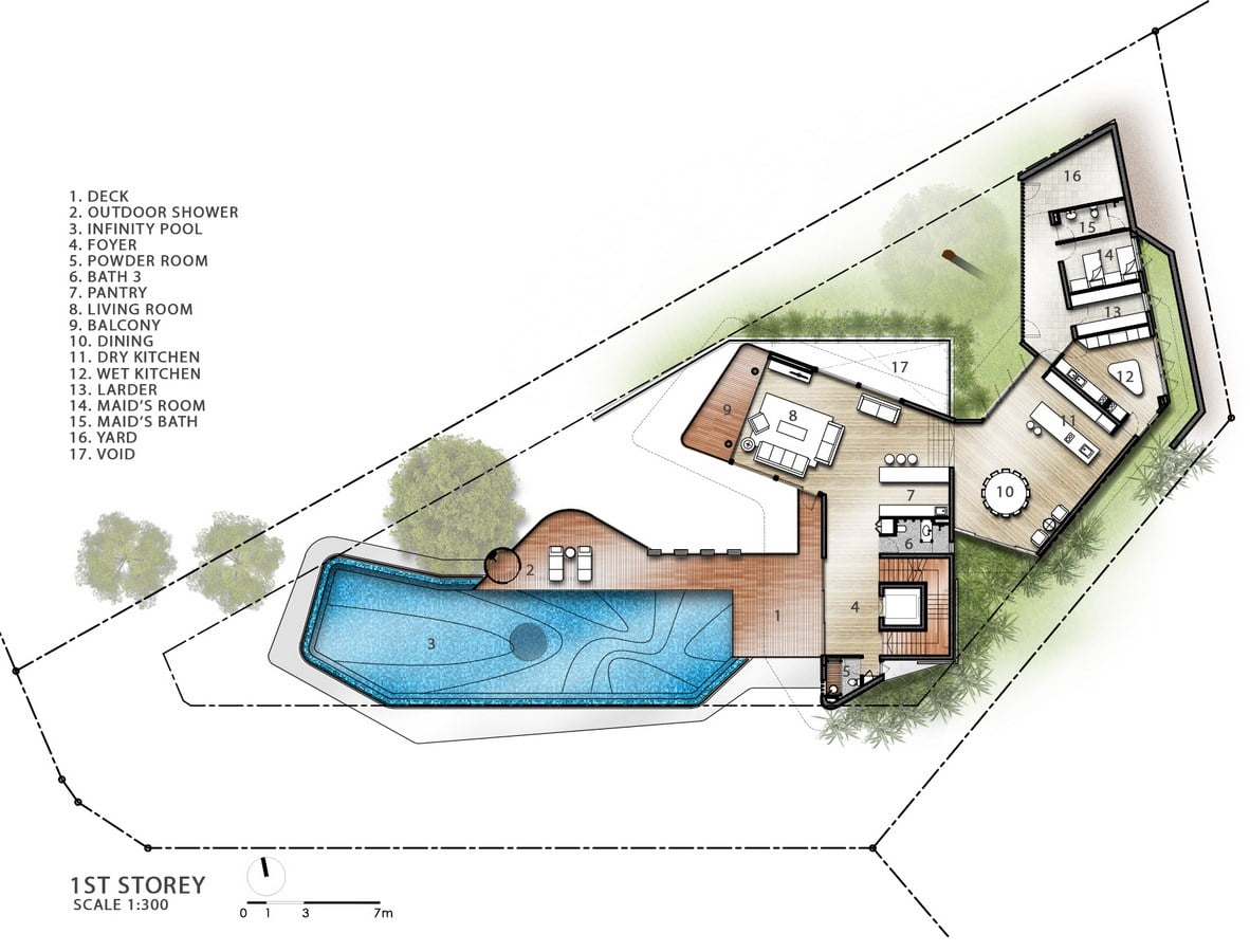 Fluidity on the Hill by Aamer Architects - Sheet16