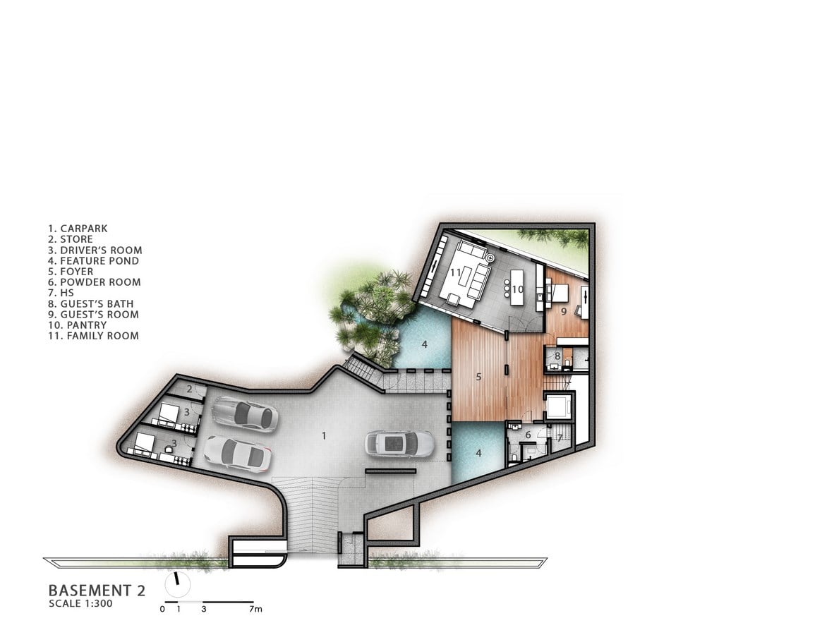 Fluidity on the Hill by Aamer Architects - Sheet17