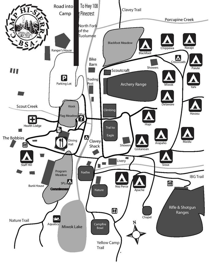 Boy Scouts Camp In The High Sierras, California, USA - Sheet3