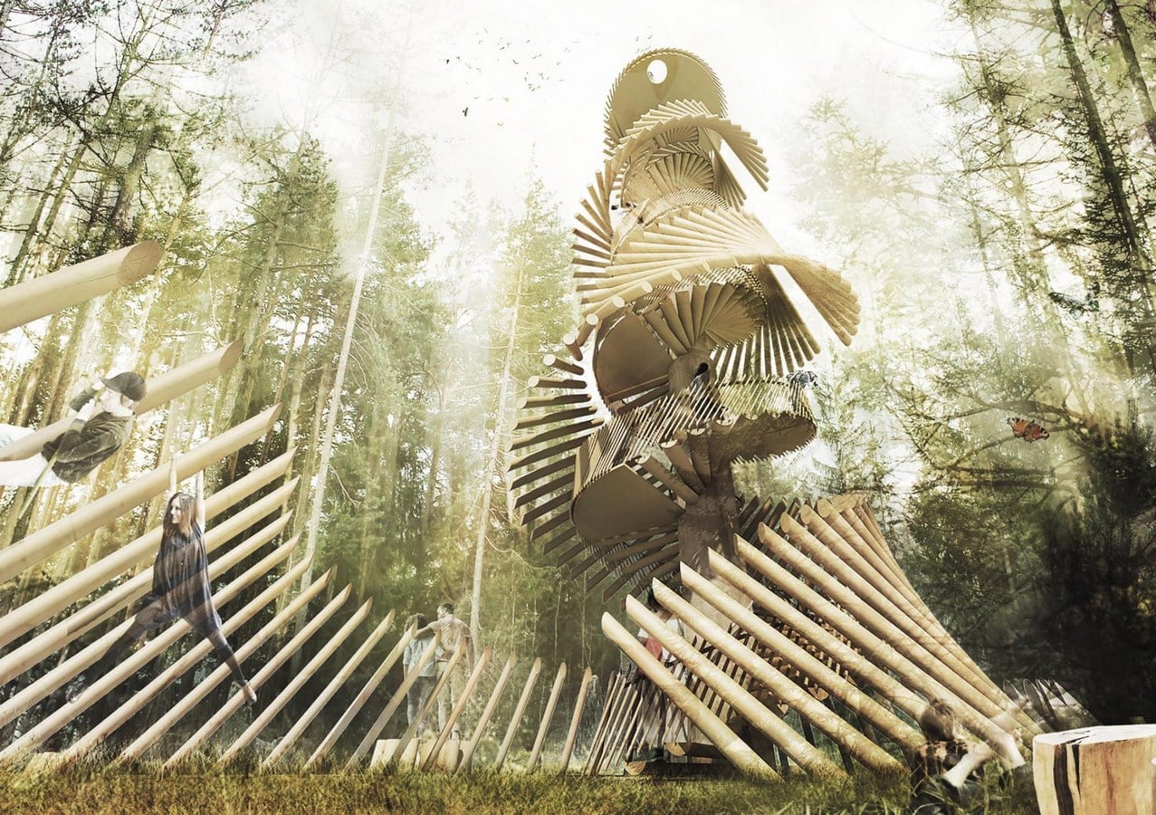 The Emperor’s Dress in Brunico by Network of Architecture- Interweaving skins- sheet2