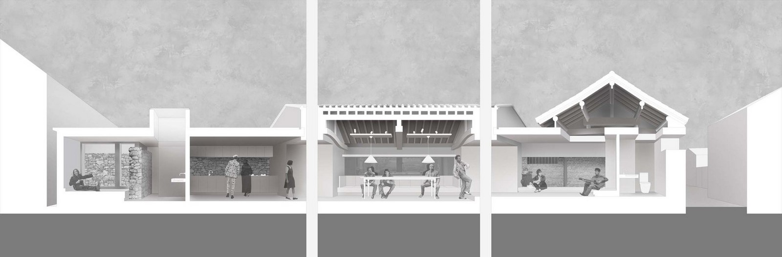 Family residence with hidden passages in rural China renovated by Chaoffice- sheet18