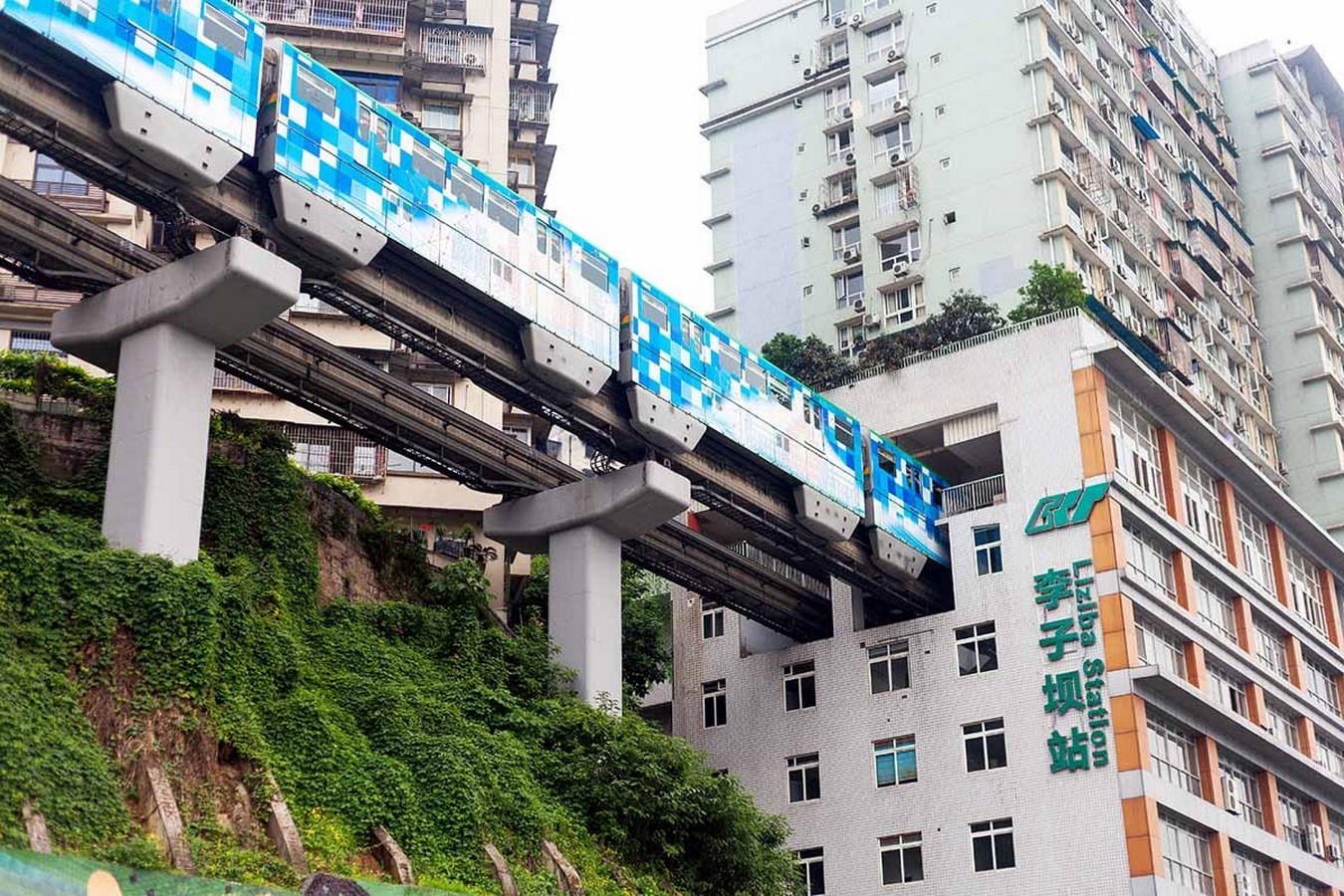 Liziba Metro Station, Chongqing, China- sheet2