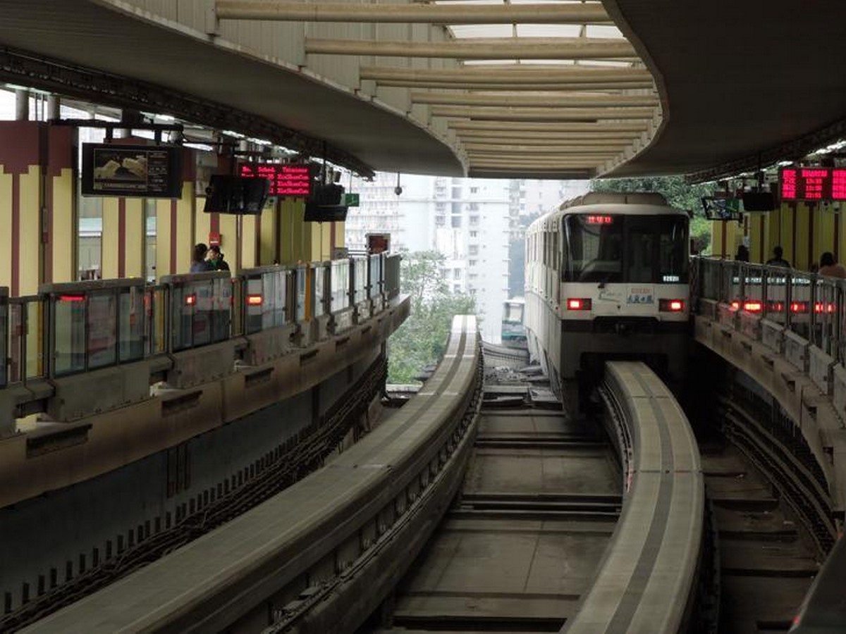 Liziba Metro Station, Chongqing, China- sheet3